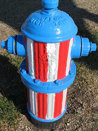 Blue, with Red and White Stripes N. Ardmore and Terrace (2)